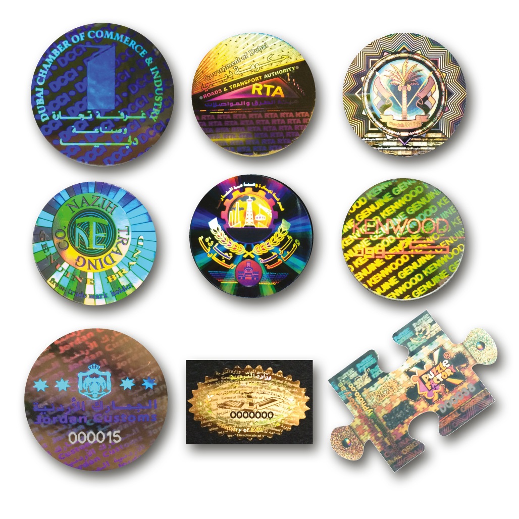 Hologram Security Labels