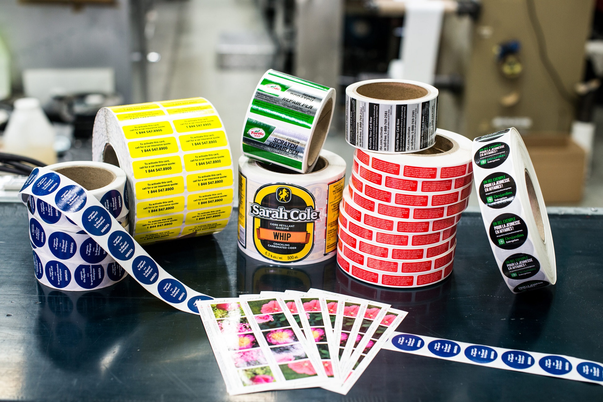 Pressure Sensitive Labels